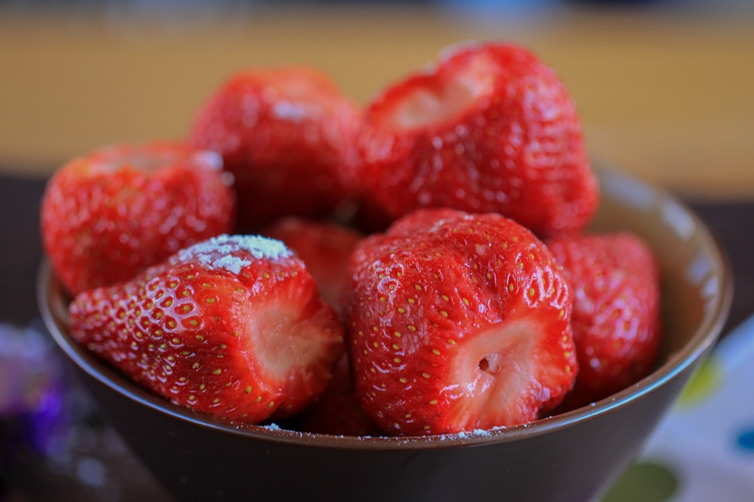 Strawberry - a bowl of strawberries